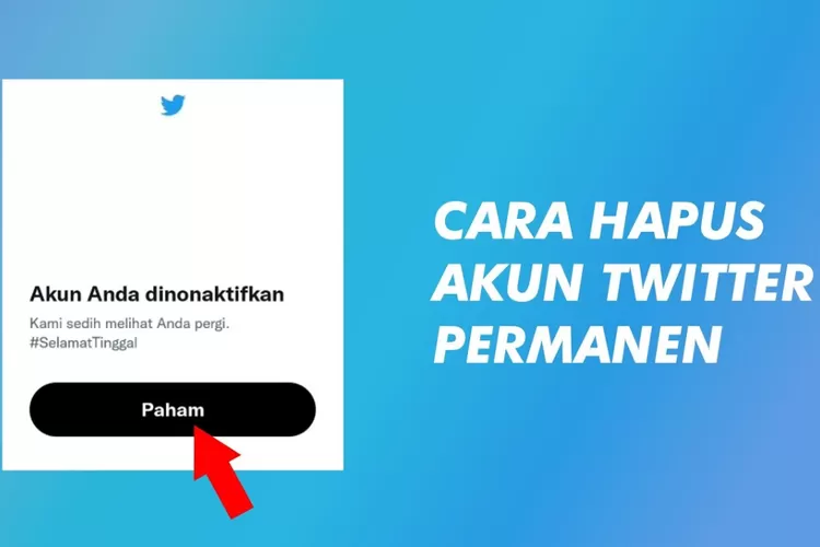 Cara Menghapus Akun Twitter Dengan Mudah Dan Cepat - Strategi