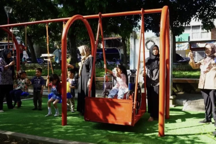 Ilustrasi taman Smart Educative Park Kota Semarang yang akn dibangun  Disperkim (Ist)