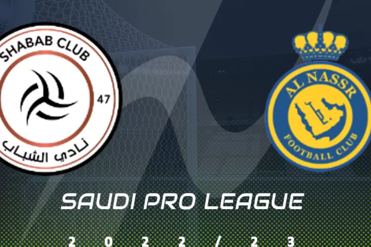 Poster pertandingan Al Nassr vs Al Shabab. (The Stats Zone )