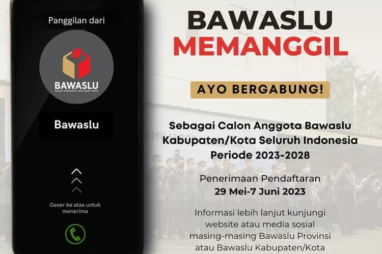 Ini Contoh Surat Lamaran Calon Anggota Bawaslu Kabupaten Dan Kota ...