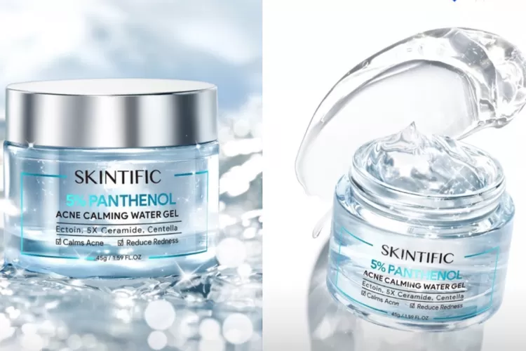 Review Moisturizer Terbaru Skintific 5% Panthenol Acne Calming Water ...