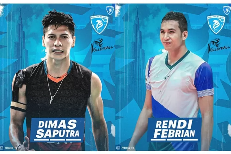  Dimas Saputra dan Rendy Tamamilang bergabung di Hatta FC untuk musik 2023/2024.  (Tangkap Layar Instagram/hatta_fc)