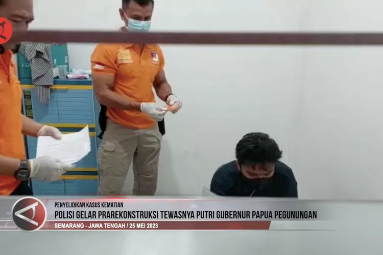 Prarekonstruksi Meninggalnya Putri Pj Gubernur Papua Pegunungan Digelar ...