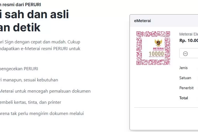 Cara Beli Dan Cara Bubuhkan E-Meterai Termudah - Ayo Jakarta