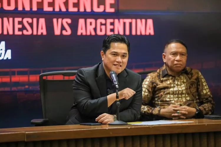 Erick Thohir umumkan Tiket FIFA Matchday Indonesia vs Argentina Bisa Dibeli Mulai 5 Juni hanya via BRI (Dok BRI)