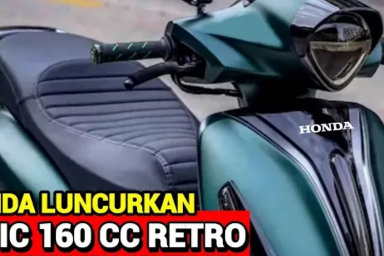 Tampilan motor Honda Stylus 160.
