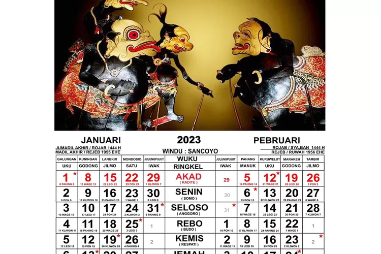 Tanggalan Jawa Juni 2023 Terbaru Lengkap Disertai Weton Pasaran Dan Wuku Kalimantan Update 