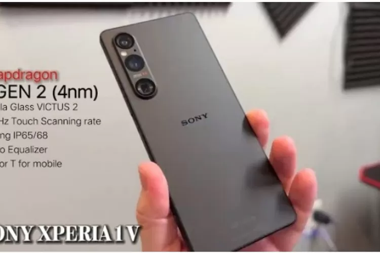 Sony Xperia 1 V, Ponsel Dengan Kualitas Kamera Terbaik! Ini Spesifikasi ...