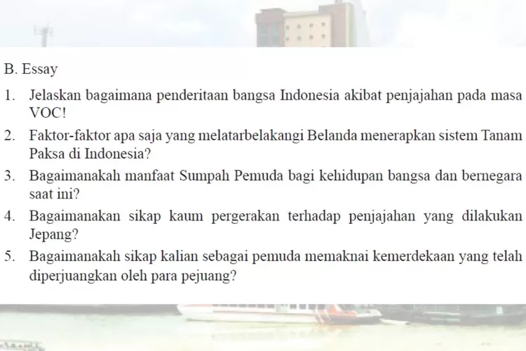 Bagaimana Penderitaan Bangsa Indonesia Akibat Penjajahan Pada Masa VOC ...