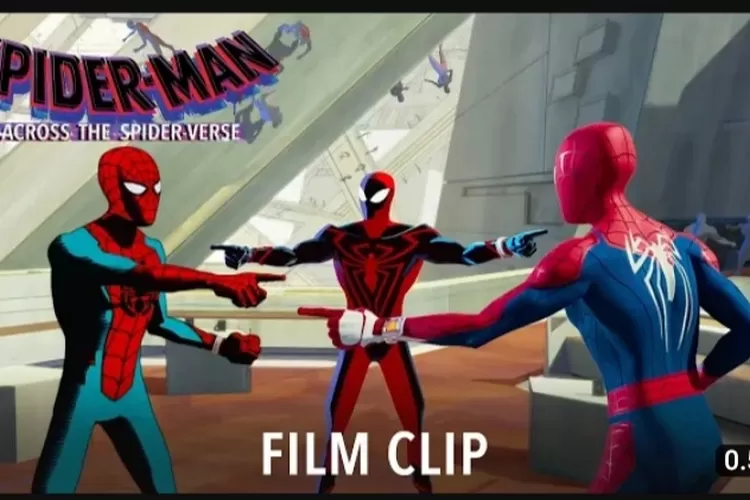 film animasi Spiderman Across The Spider Verse yang tayang di bioskop Juni 2023  (YouTube Sony Pictures Entertainment)