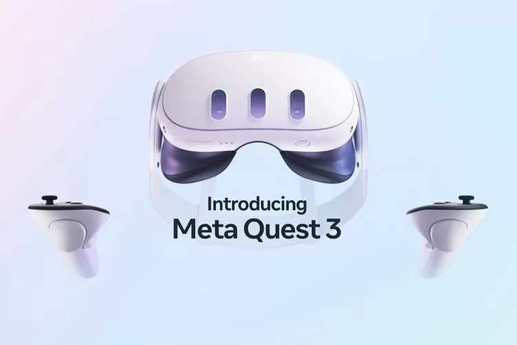 Penampilan Headset VR Oculus Quest 3 Sumber foto   : twitter.com/infolodge_net