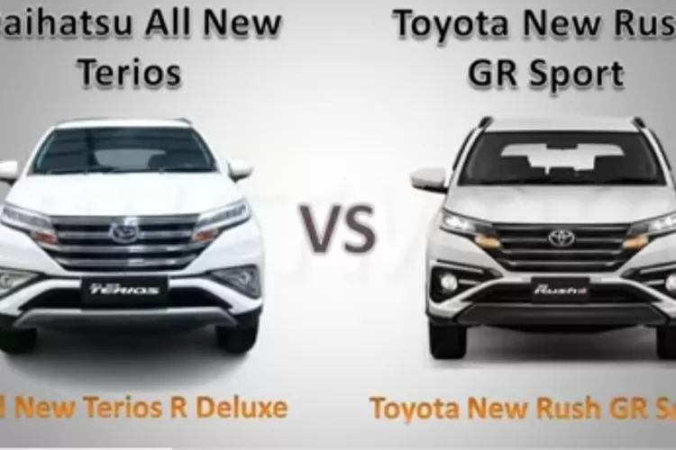 Ilustrasi Daihatsu Terios dan Toyota Rush (Tangkapan Layar/ Youtube Duet Mobi)