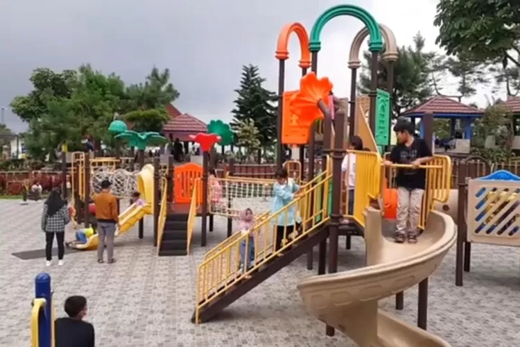  D'Las Lembah Asri Serang destinasi wisata kekinian yang hits di Kabupaten Purbalingga  (tangkapan layar YouTube BONDES Purbalingga)