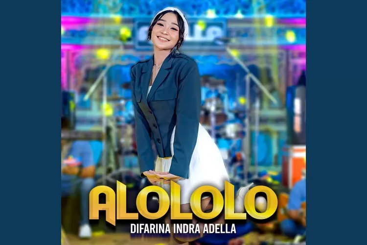 Potret Difarina Indra dalam sampul lagu 'Alololo'. (YouTube Difarina Indra Adella - Topic)