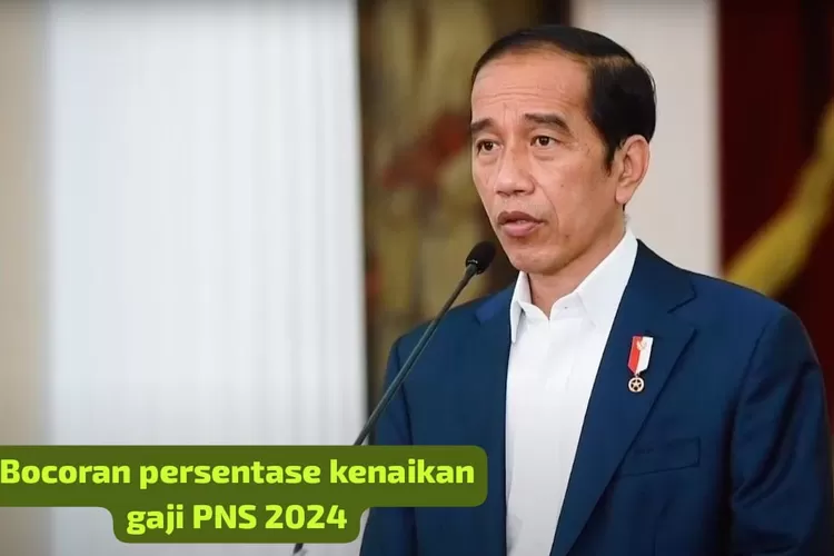 Bocoran Persentase Kenaikan Gaji PNS Di 2024 Oleh Jokowi, Bukan 3 ...