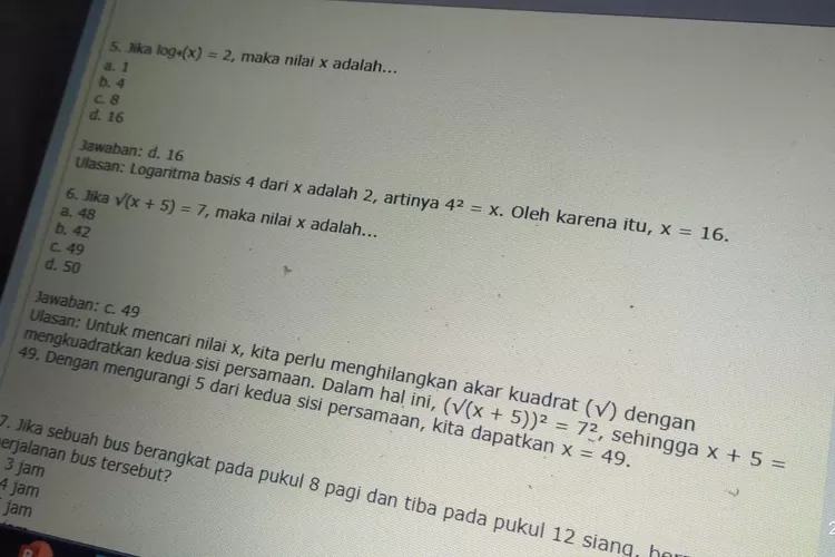 55 Contoh Soal Tes Potensi Akademik Dan Pembahasannya, Pilihan Ganda ...