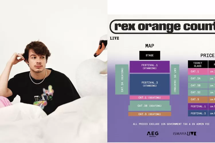 Rex Orange County Jakarta Show Gets a Venue Upgrade — Ismaya Live