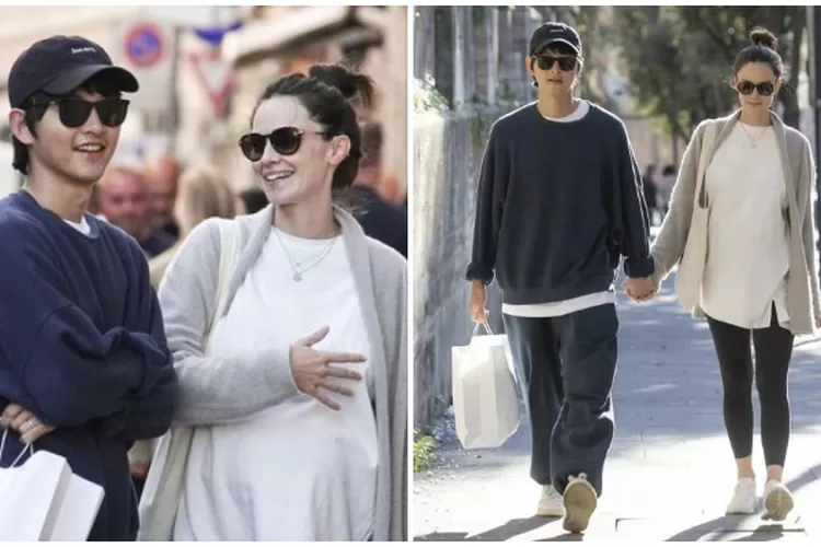 Song Joong-ki dan Katy menjadi salah satu artis Korea yang menikah di tahun 2023 (dok, tangkapan layar/net)