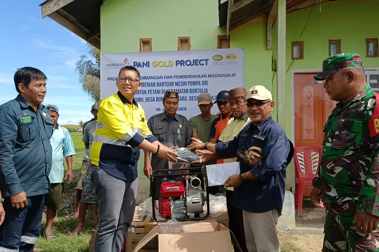 Masalah Kekeringan Petani, PGP Bantu Pompa Air - Hulondalo