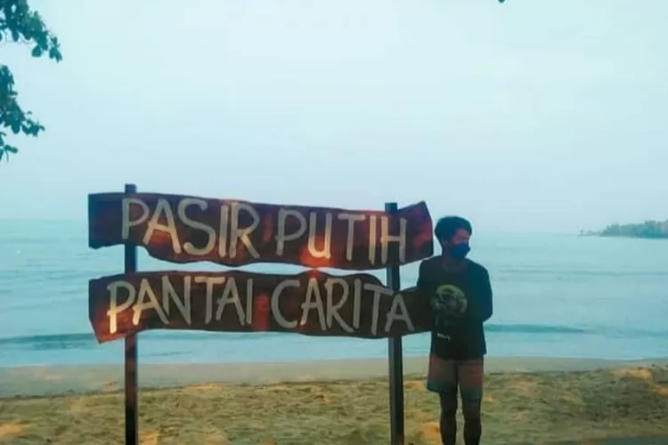 Pasir Putih Carita Objek Wisata Pantai yang Masih Diminati