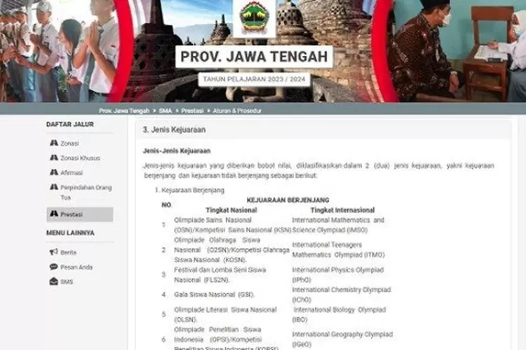 Begini Cara Menghitung Rata Rata Nilai Ppdb Jateng 2023 Jalur Prestasi Dan Bobot Nilai 1289