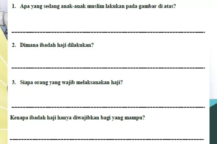 Siapa Orang Yang Wajib Melaksanakan Ibadah Haji, Kunci Jawaban Fikih ...