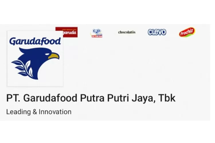 DIBUTUHKAN CEPAT POSISI Lowongan Kerja PT Garudafood Putra Putri Jaya Tbk Lulusan SMA