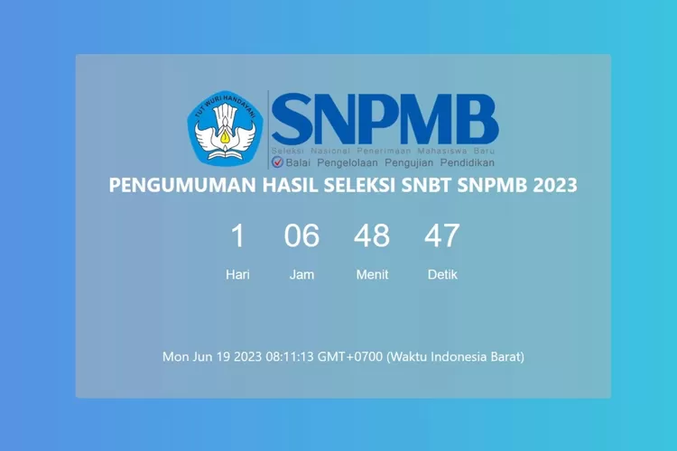 Cara Melihat Pengumuman SBMPTN 2023, Catat Tanggal, Jam, Dan Link Web ...