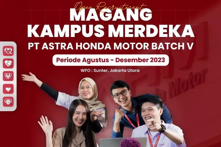 Mahasiswa Segera Daftar! 11 Lowongan Magang PT Astra Honda Motor ...