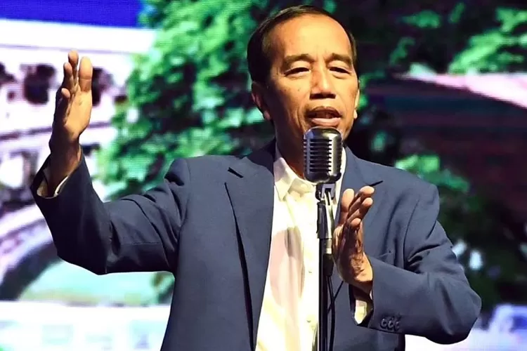 Presiden Jokowi puji kemenangan gemilang Timnas Indonesia atas Vietnam di Piala Asia 2023. (Instagram Presiden Jokowi / JakartaInisder.id)