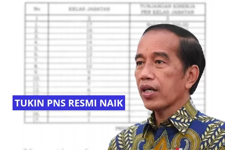 Jokowi Resmikan Kenaikan Tukin PNS, Inilah Tabel Rincian Tukin PNS ...