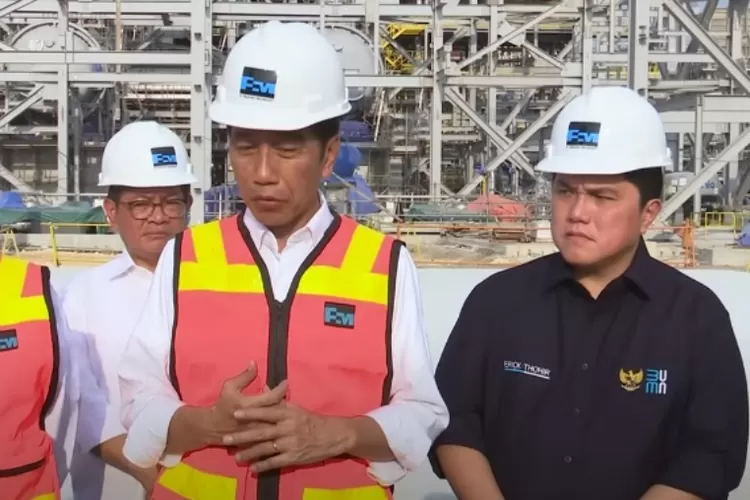 Serba Terintegrasi, Jokowi Sibuk Kunjungi Pembangunan Smelter PT ...