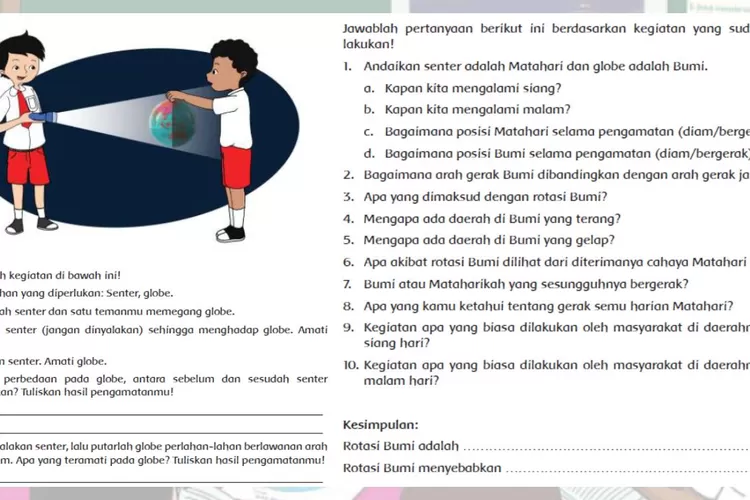 Rotasi Bumi Dan Bagaimana Arah Geraknya Dibandingkan Dengan Jarum Jam ...