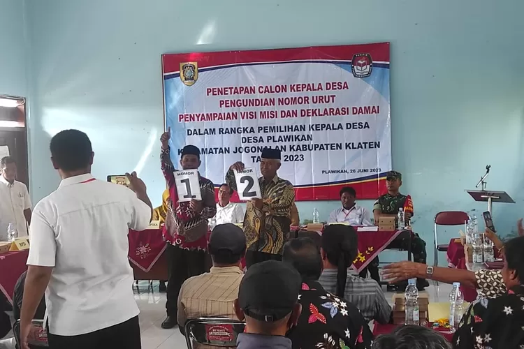 Pilkades Serentak Di Klaten, Tadi Siang Undian Nomor Urut Calon, Besok ...