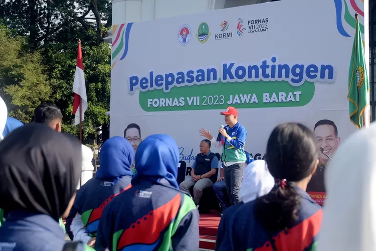 Jelang FORNAS VII/2023, Sekda Setiawan Lepas Kontingen Jabar - Bandung News