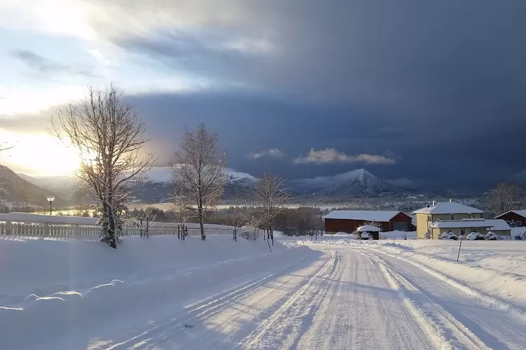 Musim dingin di Norwegia negara tanpa malam (Pixabay Jeremykim1972)