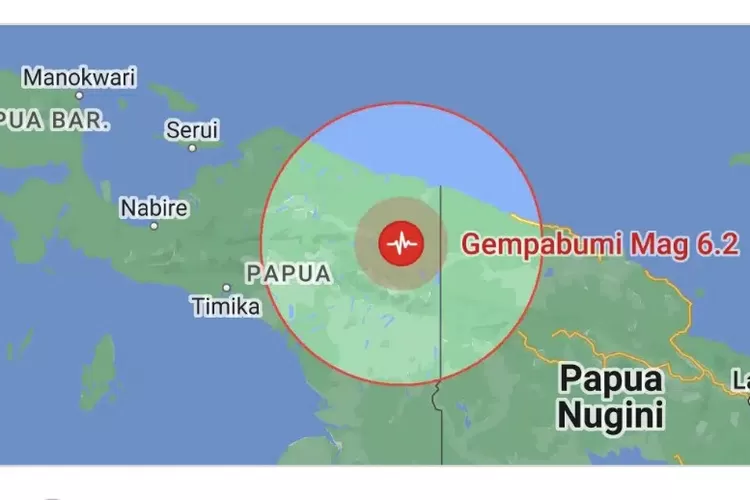 Inilah Daerah Papua Yang Rawan Gempa Bumi - Harian Haluan