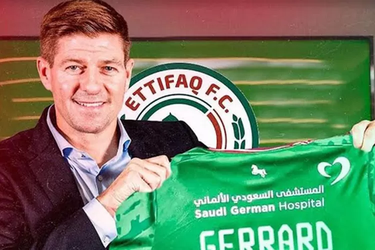 Steven Gerrard Resmi Jadi Pelatih Klub Arab Saudi Al Ettifaq