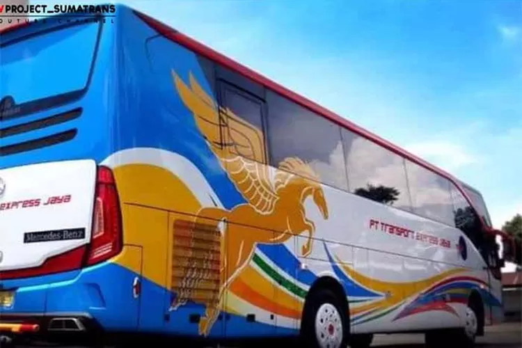 Bus Transport Express Jaya Si Kuda Terbang Selalu di Hati Orang-orang Perantau Minang