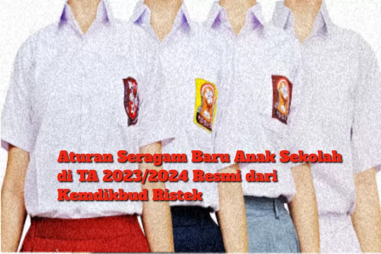 Orang Tua Wajib Tahu! Ini Seragam Sekolah Terbaru Untuk Sekolah Dasar ...