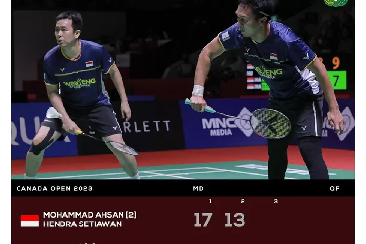 Hendra Setiawan dan Mohammad Ahsan.
