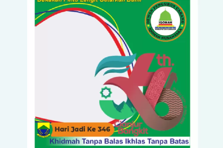 8 Link Twibbon Hari Jadi Kabupaten Cianjur Ke-346 Tahun 2023: Keren ...