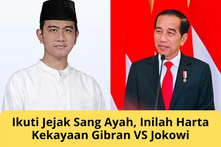 Bandingkan Harta Kekayaan Jokowi Dengan Gibran Rakabuming Versi LHKPN ...