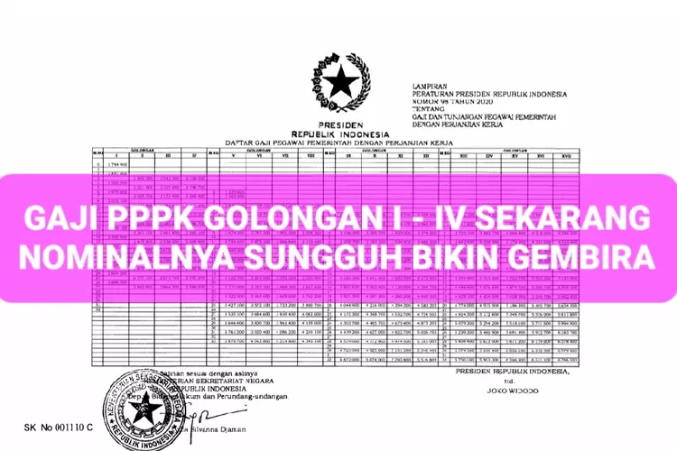 Alhamdulillah Fix Kenaikan Gaji Pppk Diumumkan Agustus Segini Gaji Pppk Sekarang Nominalnya