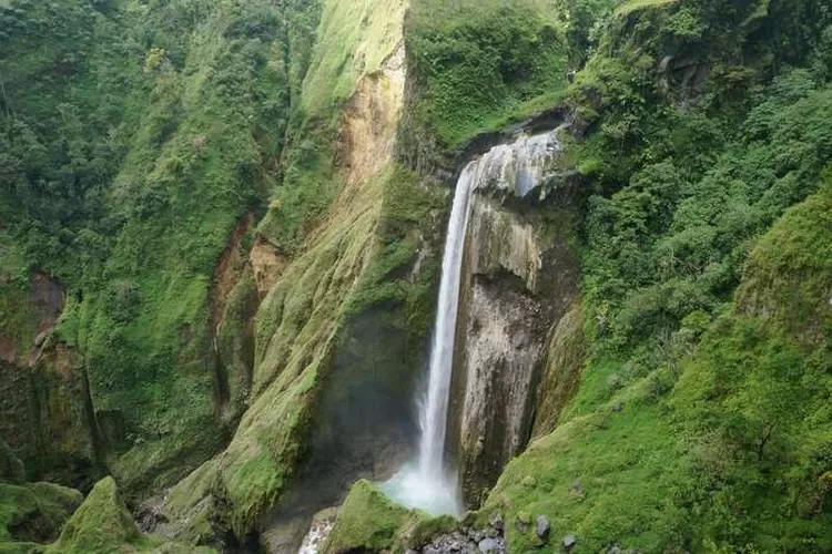 Deretan Air Terjun Tertinggi di Indonesia, Nomor 4 dari Sumatera Barat ...