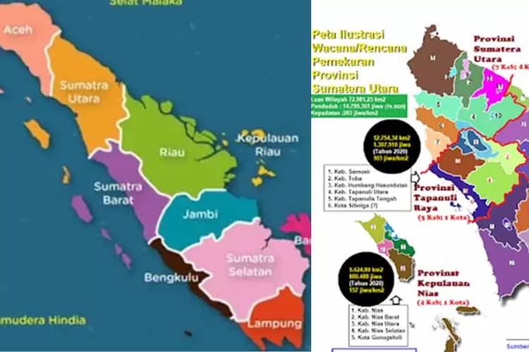 Inilah 3 Provinsi Baru Di Sumatera Utara Salah Satunya Jadi Tetangga Baru Sumatera Barat 5448