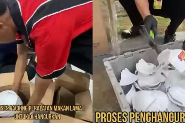 Viral Karyawan Baso A Fung Hancurkan Semua Peralatan Makan Setelah