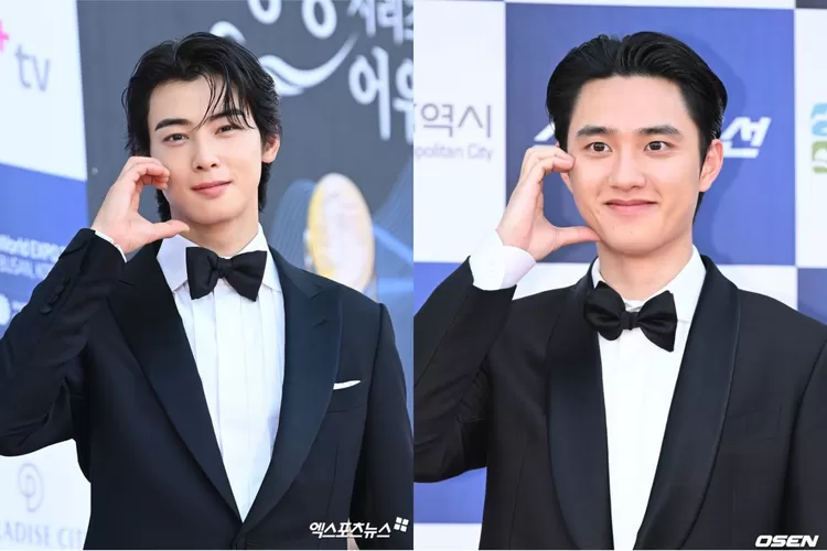 Duo Visual Satu Frame Ketampanan Cha Eun Woo ASTRO dan D.O EXO