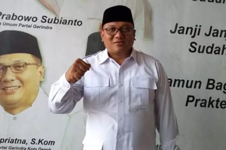 Ketua DPC Partai Gerindra Kota Depok, Pradi Supriatna