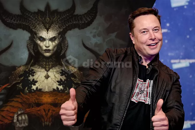 Elon Musk Juga Main Game, Sibuk Nikmati Diablo IV - Diorama